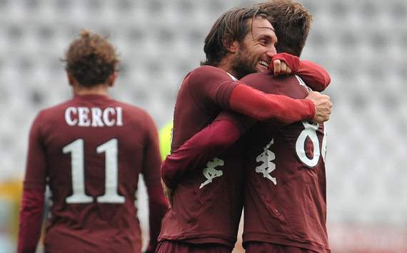 Torino celebrating