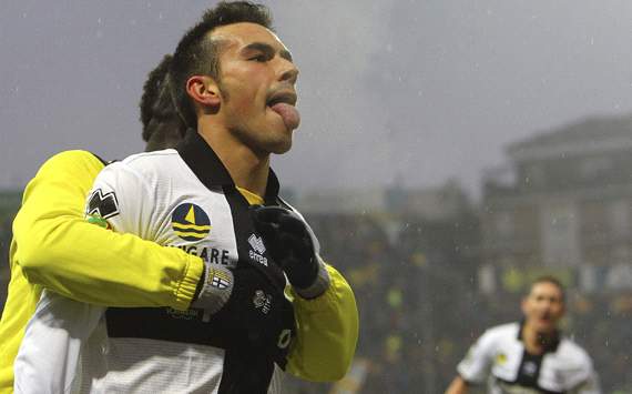 Nicola Sansone - Parma-Juventus - Serie A