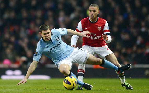 EPL: James Milner - Kieran Gibbs, Arsenal v Manchester City