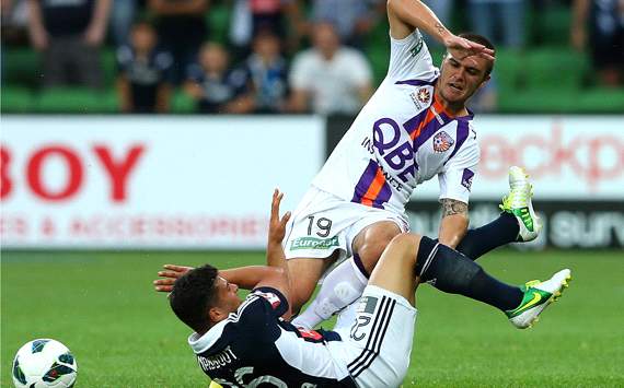 Josh Risdon - Perth Glory v Melbourne Victory