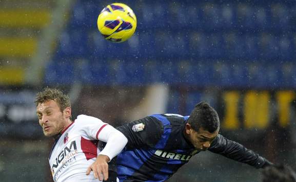 Guarin e Guarente in Inter-Bologna (Getty Images)