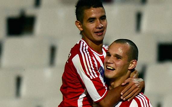 Derlis Gonzalez y Rodrigo Alborno - Paraguay vs Chile