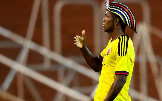 Sub 20: El festejo de Miguel Borja en Colombia vs Bolivia