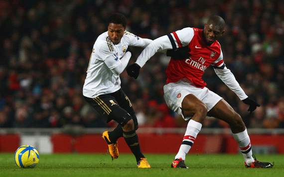 FA Cup, Arsenal v Swansea City, Jonathan de Guzman, Abou Diab