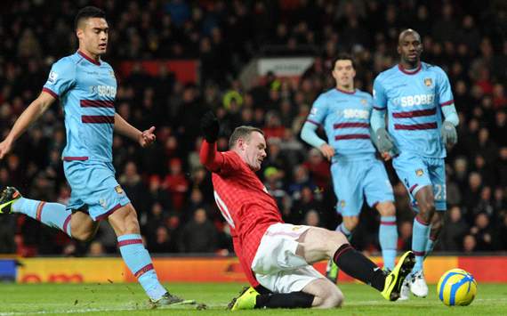 FA Cup: Wayne Rooney, Manchester United v West Ham