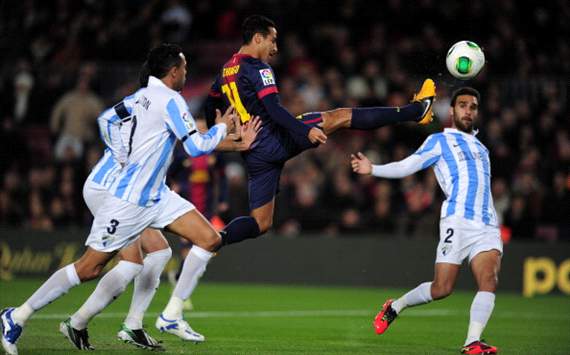 Thiago Alcántara - FC Barcelona v Málaga