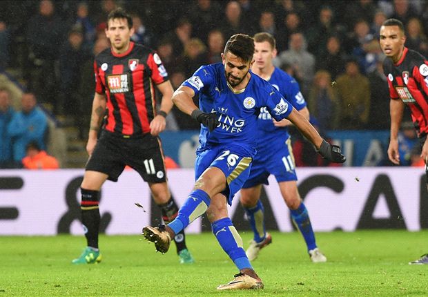 Leicester City 0-0 Bournemouth: Mahrez penalty miss sees hosts fall away at top