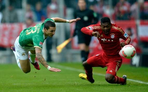 Sararer und Alaba gehen hart hin