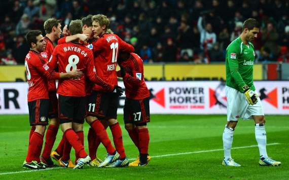 Leverkusen jubelt gegen Frankfurt