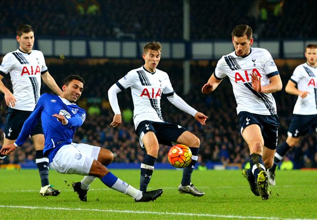 Everton 1 - 1 Tottenham Hotspur Match Report - 1/4/16 Premier League ...