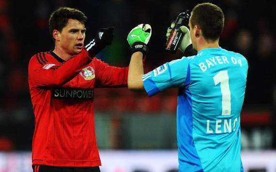 Boenisch und Leno freuen sich