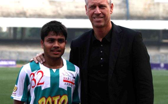 Prabir Das, Wim Koevermans, Pailan Arrows vs Shillong Lajong, I-League