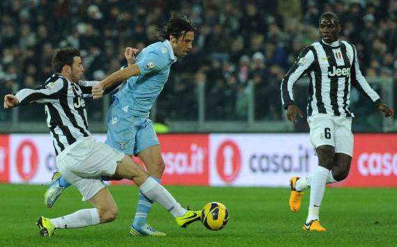 Andrea Barzagli, Stefano Mauri, Paul Pogba - Juventus-Lazio