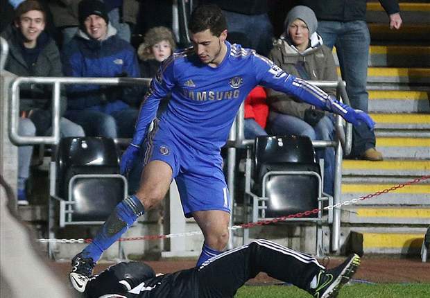 What punishment does Chelsea star Eden Hazard deserve for lashing out at Swansea ball boy?