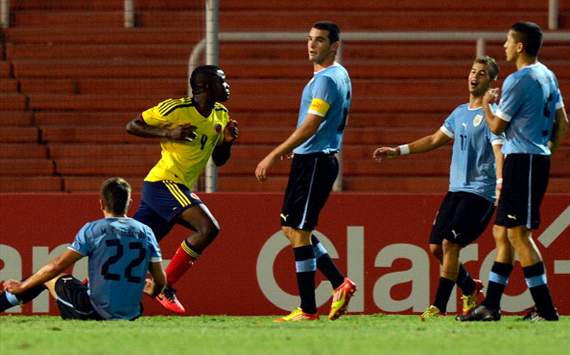 Colombia vs Uruguay Sudam Sub20