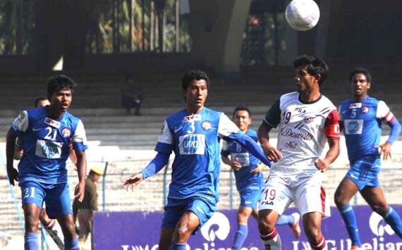 Abhishek Das, Syed Farid, Syed Nabi, Mohun Bagan vs United Sikkim, I-League