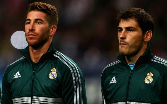 Sergio Ramos, Iker Casillas - Real Madrid
