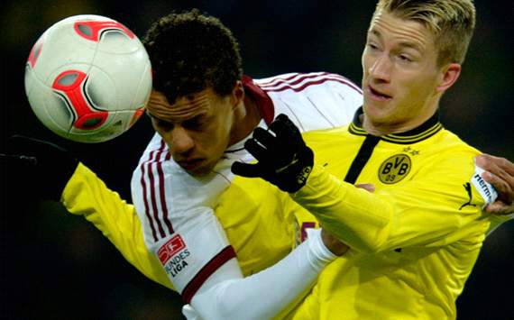 Dortmund gegen Nürnberg: Marco Reus und Timothy Chandler