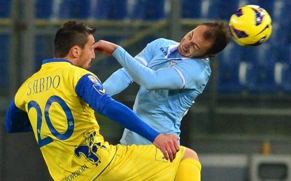 Stefan Radu and Gennaro Sardo - Lazio-Chievo