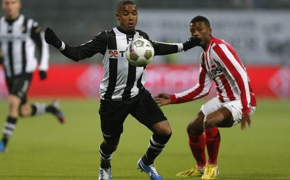 PSV - Heracles Almelo, Lerin Duarte vs. Georginio Wijnaldum