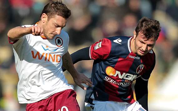 Totti & Motta - Bologna-Roma - Serie A