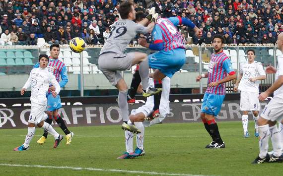 Nicola Legrottaglie - Catania-Fiorentina - Serie A