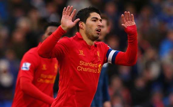 FA Cup, Oldham Athletic v Liverpool, Luis Suarez