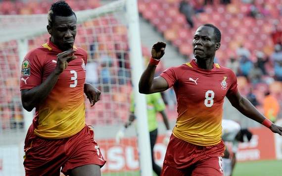 Afcon 2013 : Asamoah Gyan & Emmanuel Badu (Niger vs Ghana)