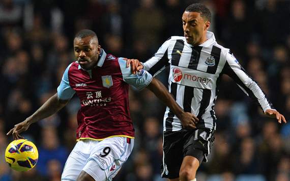 EPL - Aston Villa vs Newcastle, Darren Bent