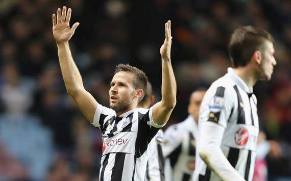 EPL, Aston Villa v Newcastle United, Yohan Cabaye