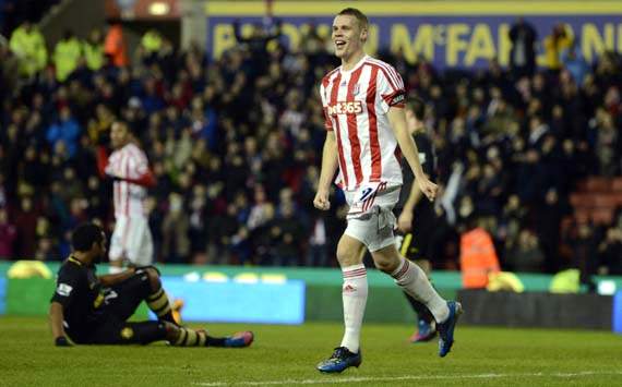 EPL, Stoke City v Wigan Athletic, Ryan Shawcross