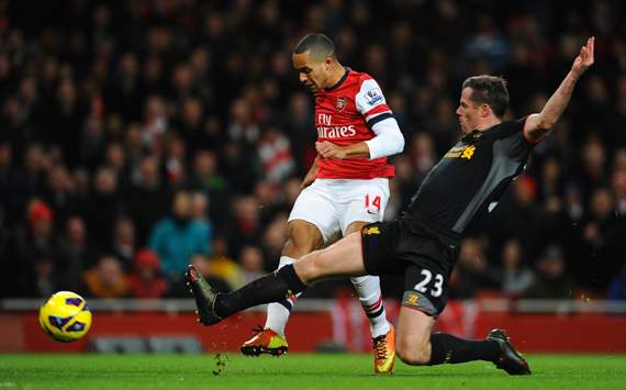 Jamie Carragher,Theo Walcott