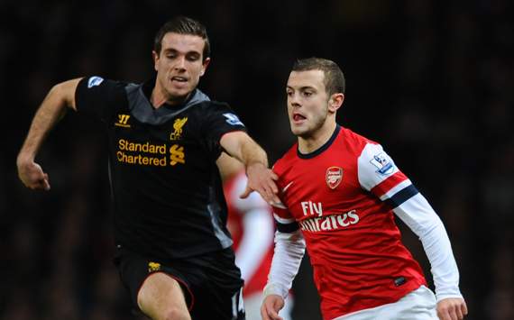 Jordan Henderson; Jack Wilshere