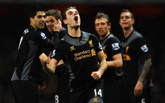 EPL, Arsenal v Liverpool, Jordan Henderson