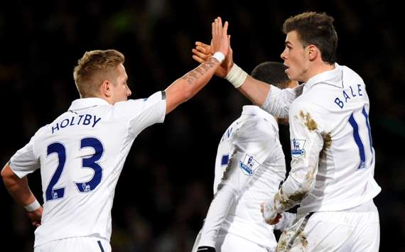 Lewis Holtby & Gareth Bale