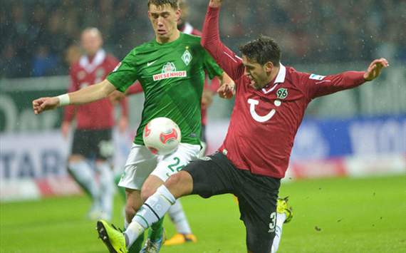 Hannover gegen Bremen: Karim Haggui; Nils Petersen