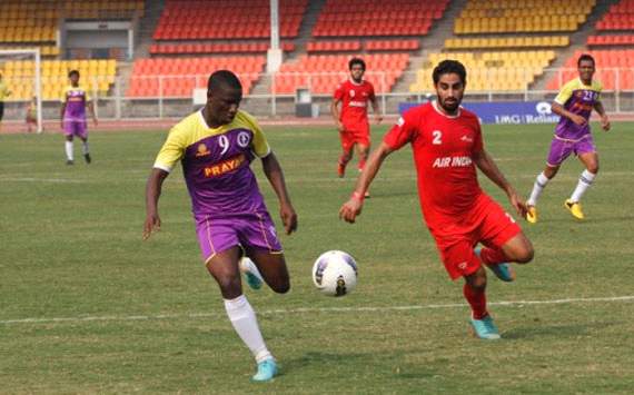 Ranti Martins, Gagandeep Singh, Air India vs Prayag United, I-League