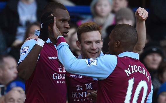 EPL - Everton vs Aston Villa, Christian Benteke