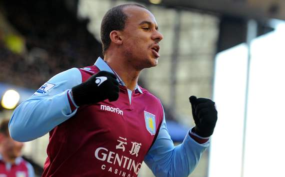 EPL - Everton vs Aston Villa, Gabriel Agbonlahor