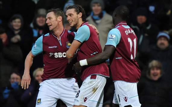 EPL - West Ham United v Swansea, Andy Carrol