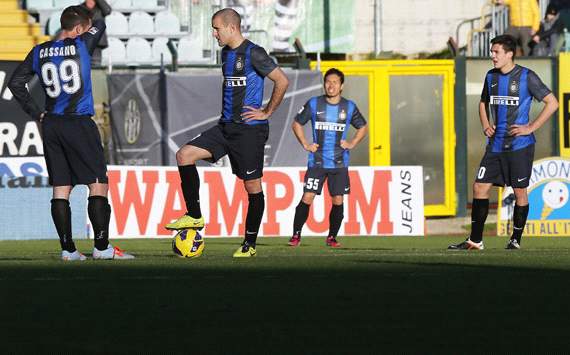 Inter players vs Siena