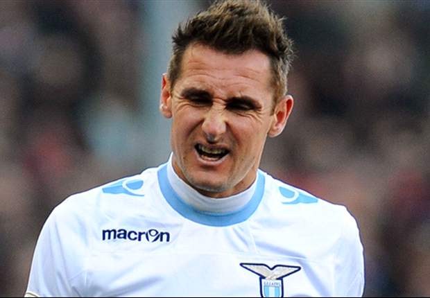 ITA, Lazio - Klose indisponible deux mois