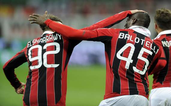 Mario Balotelli Stephan El Shaarawy (AC Milan - Udinese) Serie A