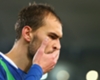 Wolfsburg striker Bas Dost Wolfsburg striker Bas Dost
