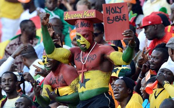 Ghana fans at 2013 Afcon