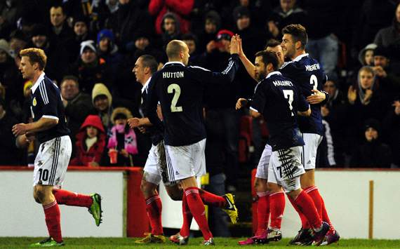 Charlie Mulgrew, Scotland v Estonia - International Friendly