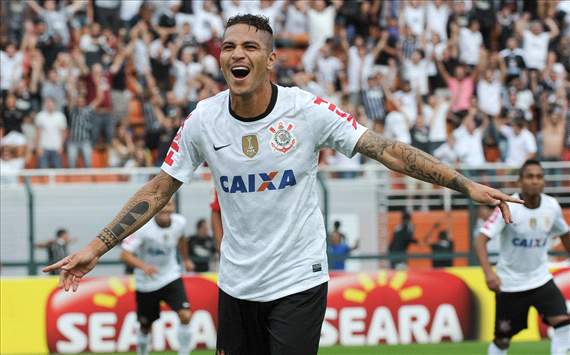 Paolo Guerrero - Corinthians v Oeste