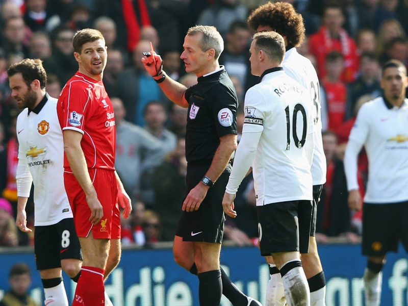 Van Gaal warns Man United against repeat of Gerrard red mist
