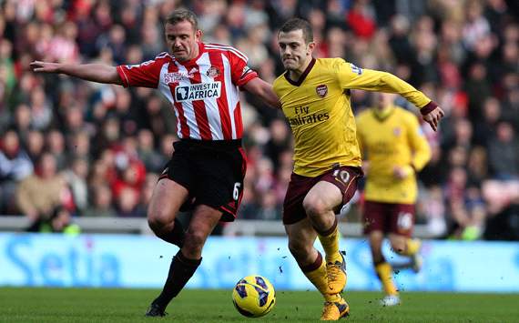 EPL: Lee Cattermole - Jack Wilshere, Sunderland v Arsenal
