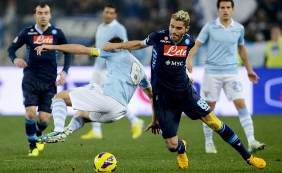 Behrami e Mauri in Lazio-Napoli (Getty Images)